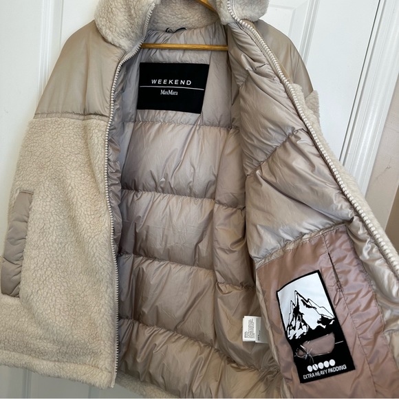 SOLD! on eBay WEEKEND MAXMARA Label-cut Anabela Logo Down Jacket.Size: IT40/US6. - Picture 15 of 16